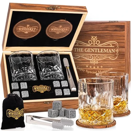 Offerta a tempo: Whisiskey Set Bicchieri da Whisky - Set Whisky Regalo - Idee Regalo Uomo - 0.00% da 24.95 € a 24.95 €