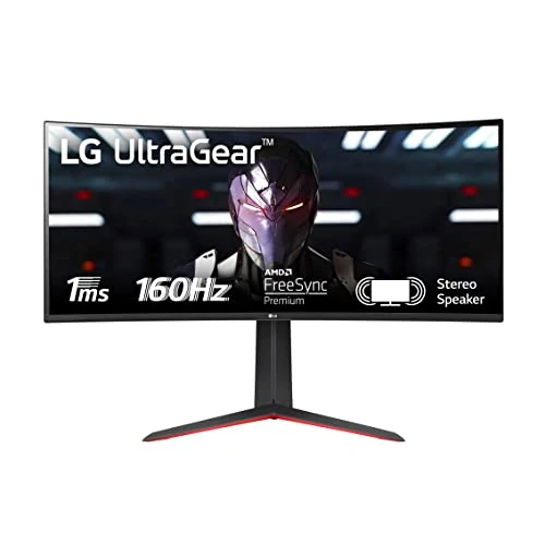 Offerta a tempo: LG UltraGear 34GP63AP Monitor Gaming 34" 21:9 Curvo WQHD (3440x1440), 160Hz, 1ms, AMD FreeSync Premium, HDR 10, Speaker Stereo 14W, HDMI 2.0, DisplayPort 1.4, AUX, Flicker Safe, Nero - 0% da 279.99 € a 279.99 €