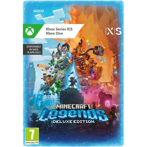 Offerta a tempo: Minecraft Legends Deluxe Edition, Xbox One/Series X/S, Codice download - 60% da 50.00 € a 19.99 €