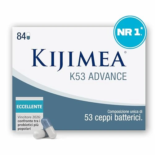 Offerta a tempo: Kijimea k53 advance - integratore di probiotici - 84 capsule - 12% da 74.90 € a 65.99 €