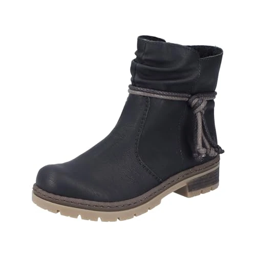 Rieker - Y7463, Botas de moda, Schwarz / 00,