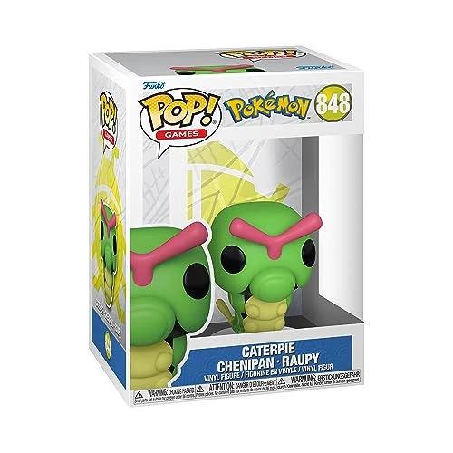 Offerta a tempo: Funko Pop! Pokemon - Caterpie — 56% da 16,00 € a 6,99 €