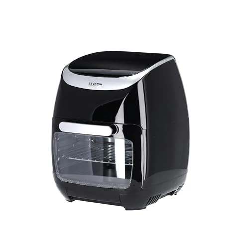 Offerta a tempo: SEVERIN FR 2446 Friggitrice ad aria multifunzione, Friggitrice aria con 11 litri di capacità e controllo touch, Friggitrice senza grassi con numerosi accessori, Nero - 46% da 189.90 € a 102.43 €