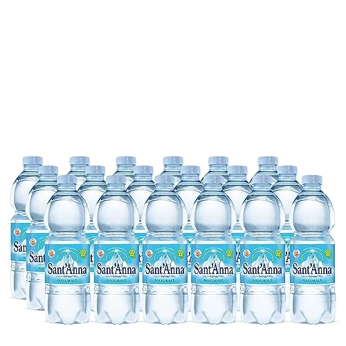 Offre limitée : Acqua Sant'Anna Pack 0,5L Naturel | 96 bouteilles | Eau Minérale Naturelle Oligominéralisée Minimalement | Bouteilles en plastique 100% Recyclable de 76.99 € à 76.99 € (0.00% de remise)