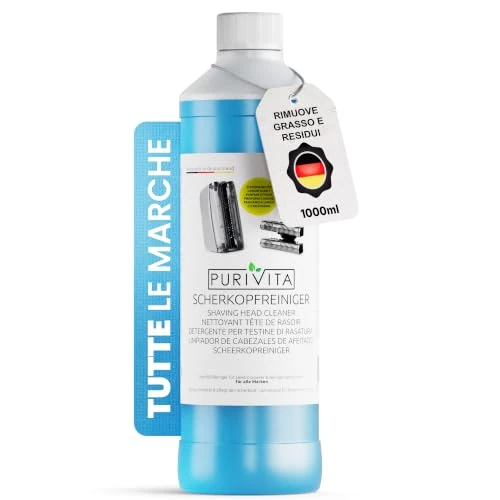 Oferta limitada: PURIVITA® Limpiador Cabezales Afeitadora – Recambio Cartucho, 1000 ml de 12.98 € a 12.98 € (ahorro 0.00%)