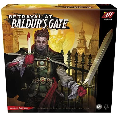 Offerta a tempo: Avalon Hill, Betrayal at Baldur's Gate: Gioco da Tavolo Modulare Con Traditore Nascosto, Fantasy D&D, Dai 12 Anni in Su - 49% da 54.99 € a 27.99 €