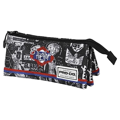 Offerta a tempo: PRODG Under Hip Hop-Astuccio Triplo FAN 2.0, Nero, 23 x 11 cm - 12% da 12.28 € a 10.80 €