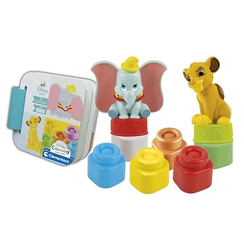Limited offer: Clementoni - 17817 - Soft Clemmy Disney Classic Book Playset - Soft Building Blocks, Clemmy Blocks For 6 Months, Building Bricks Washable, Construction Kids, Development & Activity Toys, Made In Italy from 19.90 EUR to 17.18 EUR (save 14%)