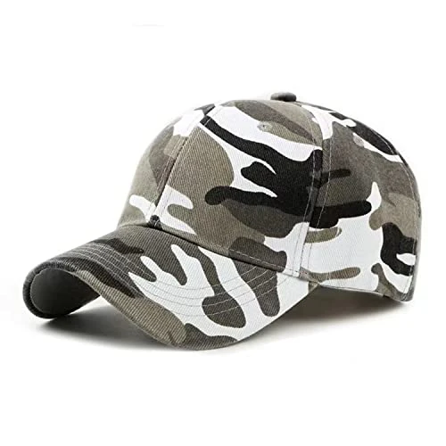 Zhjuju Gorra de Béisbol Camo,Tactical Hat Military Style Army Combat Operators Gorra de béisbol Gorras de Camuflaje Militar del ejército Gorra para Unisex Ajustable Gorra Clásica Vintage Golf Tenis