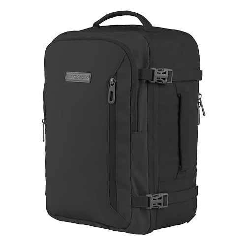 Oferta limitada: BidMamba Mochila de Viaje Cabina Avión 40x20x25, Modelo Essential, Mochila Cabina Ryanair 40x20x25 cm, Mujer y Hombre, Equipaje de Mano 20L con Bolsillo para Portátil de 15 Pulgadas de 54.95 EUR a 28.49 EUR (ahorro 48%)
