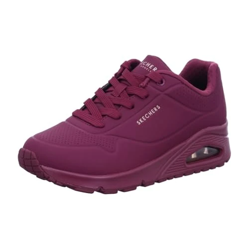Oferta limitada: Skechers Uno Stand On Air, Zapatillas Mujer, Plum Durabuck Mesh, 35 EU de 79.95 EUR a 54.99 EUR (ahorro 31%)