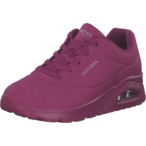 Oferta limitada: Skechers Uno, Zapatillas Mujer, Magenta Durabuck Mesh, 36.5 EU de 79.95 EUR a 44.00 EUR (ahorro 45%)