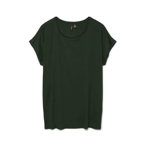 Oferta limitada: VERO MODA Vmava Plain SS Top Gajrs Noos, Camiseta Mujer, Pine Grove, L de 16.99 € a 16.99 € (ahorro 0.00%)