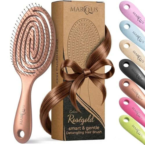 Offerta a tempo: marQus Spazzola Districante Per Capelli - Materiali a Base Vegetale Biodegradabile - 1 Pezzo - 0.00% da 9.99 € a 9.99 €