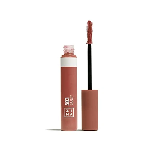 3INA MAKE-UP The Color Mascara 503 Naakt Mascara w/Plantaardige Keratine Volume & Lift Langdurige Mascara Vlok Gratis Mascara Verlenging Mascara Gevoelige Ogen Vegan Wreedheid Free, 31 gram