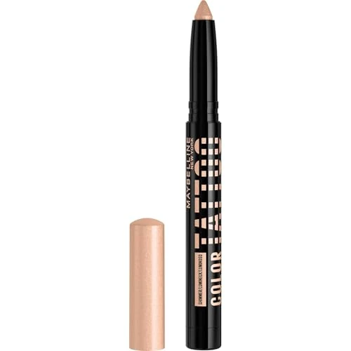 Offerta a tempo: Maybelline New York, Stick Multi-Uso 3in1, Ombretto+Matita+Primer, 24h di Tenuta, Per Infiniti Look, Sguardo Super Intenso, Color Tattoo Eye Stix, I Am Courageous - 36% da 10.95 € a 6.99 €