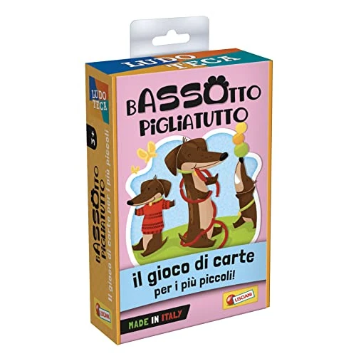 Limited-time offer: Liscianigiochi Ludoteca 100576 Children's Cards Dachshund Piglia All, Multicoloured, 100576 from 10.28 GBP to 10.28 GBP (save 0%)