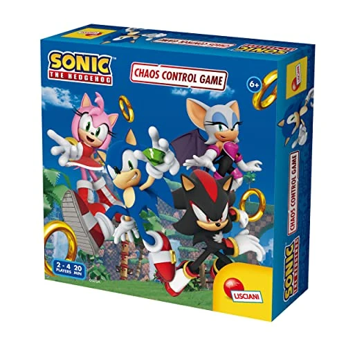 Limited-time offer: Lisciani - SONIC CHAOS CONTROL GAME - Board Game for Kids Age 6+ - Includes Sonic Characters - Logic & Reaction Game - 2 to 4 Players - 20 min Playtime - Fun Interactive Challenge from 13.64 GBP to 13.64 GBP (save 0%)