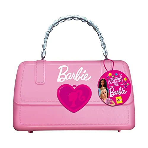 Limited-time offer: Lisciani - BARBIE FASHION JEWELLERY BAG - Creative Jewellery Making Kit for Girls Age 5+ - Includes Beads, Strings & Charms - Make Stylish Bracelets & Necklaces - Colourful Display - 12 Sets from 13.99 £ to 13.99 £ (save 0.00%)