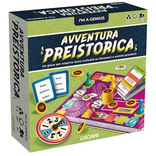 Offerta a tempo: Liscianigiochi I'm a Genius TS Avventura Preistorica Multicolore, 100507 - 50% da 9.99 € a 5.00 €