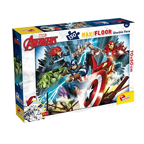 Liscianigiochi Marvel Puzzle DF MAXIFLOOR 150 Avengers