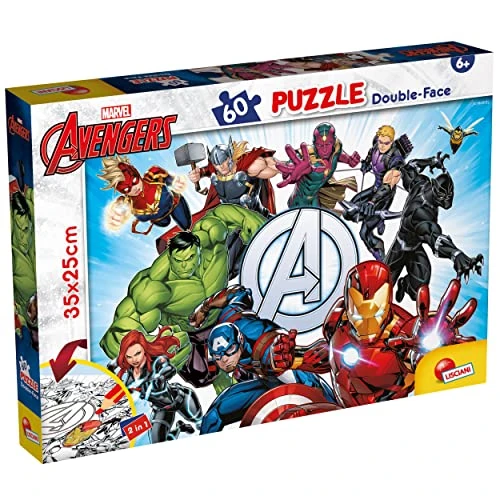 Begrenztes Angebot: Liscianigiochi 99658 Lisciani Giochi Marvel Puzzle DF M-Plus 60 Avengers von 5.82 EUR auf 5.82 EUR (Rabatt 0%)