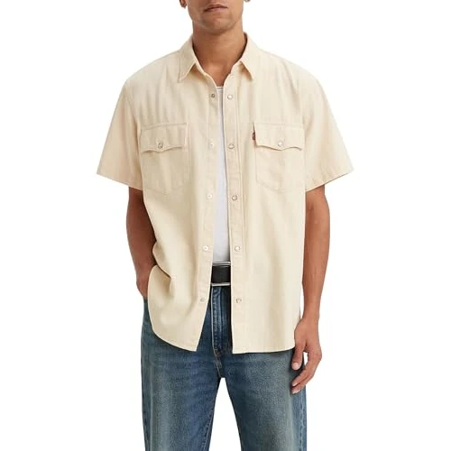 Zeitlich begrenztes Angebot: Levi's SS Relaxed FIT Western Neutrals von 32.50 € auf 32.50 € (0.00% Rabatt)