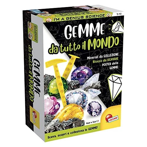 Offre limitée : Lisciani Jeux I'm a Genius Science Pocket Gemmes du Monde Entier, 100200 de 19.03 € à 19.03 € (0.00% de remise)