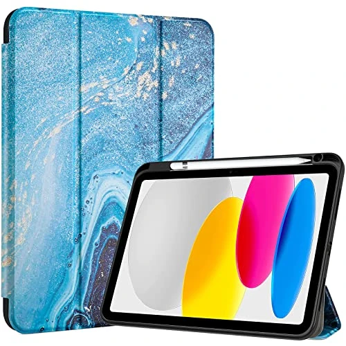 Offre limitée : ProCase Coque pour iPad (A16) 11ème Génération 11" 2025 / iPad 10ème Génération 10,9" 2022 - avec Porte-Stylet, Arrière Translucide Rigide en PC, Auto-Réveil/Sommeil -Sanda de 16.99 € à 16.99 € (0.00% de remise)