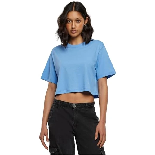 Urban Classics Maglietta da Donna Oversize, Horizon Blue, 4XL