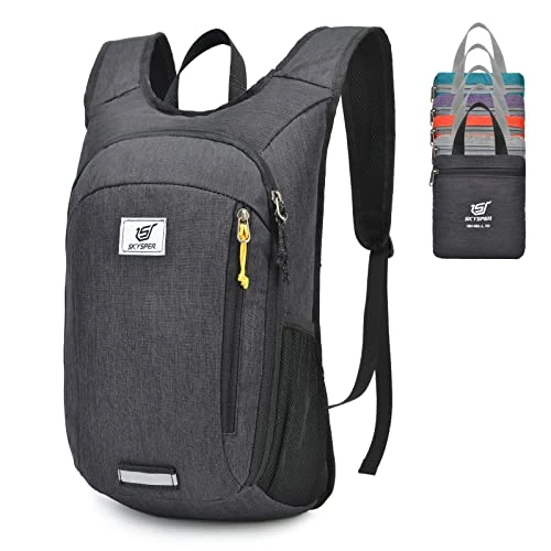 Oferta limitada: SKYSPER 10L Mochila Plegable Ultraligera Mochila de Viaje Mochilas de Marcha Pequeña Ahorra espacio para Hombre Mujer Viaje Excursiones Cortas Senderismo, negro de 19.99 € a 19.99 € (ahorro 0.00%)