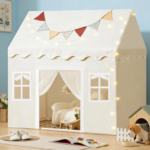 Oferta limitada: Tiny Land Casita Infantil con Tapete Suave y Luces, Tienda de Campaña de 68.99 € a 68.99 € (ahorro 0.00%)