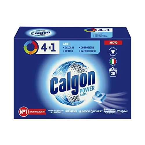 Offerta a tempo: Calgon Powerball Tabs Anticalcare Lavatrice 1 Confezione da 30 Pastiglie - 24% da 10.99 € a 8.35 €