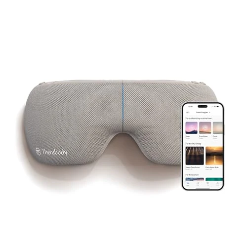 Tijdelijke aanbieding: TheraGun Therabody SmartGoggles (1e generatie) verwarmd oogmasker, verduisterend slaapmasker & slaapmassage voor gepersonaliseerde ontspanning en verlichting van hoofdpijn van 50.00 € naar 50.00 € (0.00% korting)