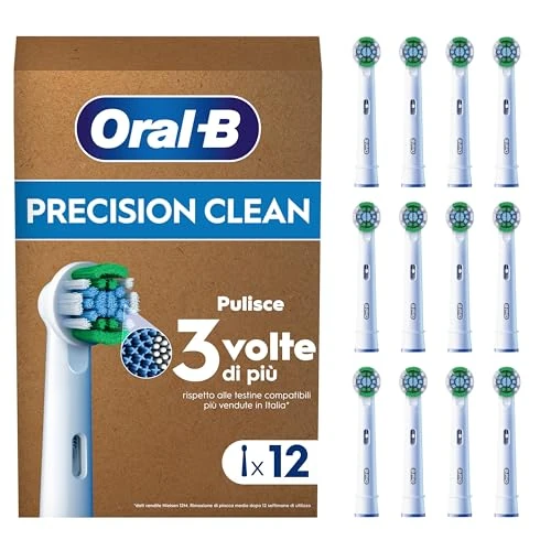 Oferta limitada: Oral-B Pro Precision Clean Recambios para Cepillo de Dientes Eléctrico, Pack de 12 Cabezales, Blanco - Originales (Tamaño Buzón) de 38.76 EUR a 37.00 EUR (ahorro 5%)