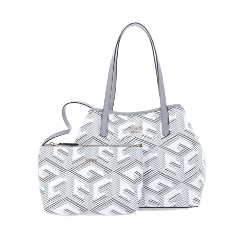 GUESS HWSA6995290STL VIKKY LARGE TOTE Women STONE LOGO Size One Size
