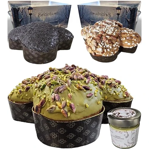 Artisan Easter Colomba 1kg – Klassischer Colomba, Pistazien, Schokolade – Osterkuchen. (1 KG, PISTAZIE)