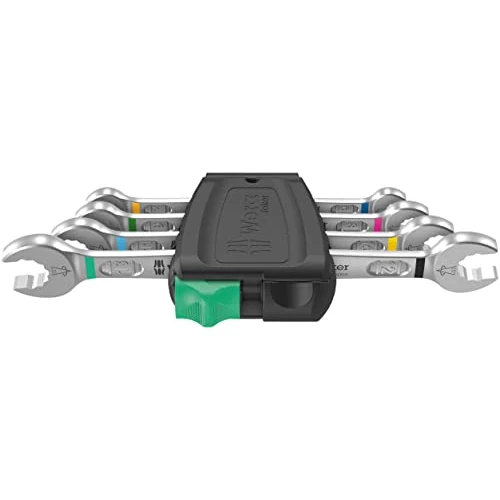 Offerta a tempo: Wera - 05020314001 - Assortimento chiavi a doppia forchetta, 6005 Joker 4 Set 1 Assortimento — 40% da 63,00 € a 37,94 €