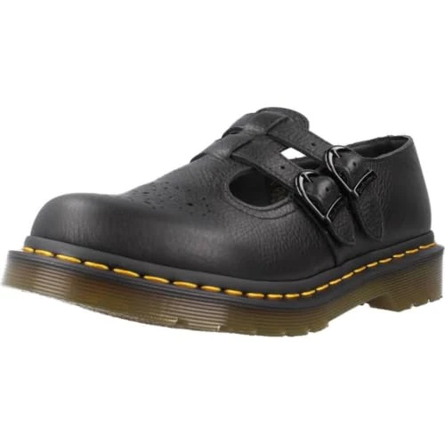 Oferta limitada: DR. MARTENS 8065 Mary Jane, Boots Mujer, Black Virginia, 39 EU de 185.00 € a 114.71 € (ahorro 38%)