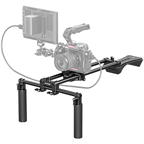Limited-time offer: NEEWER Universal Shoulder Rig Kit, 16"/40cm Extended 15mm Rod, SR004 from 99.49 £ to 99.49 £ (save 0.00%)