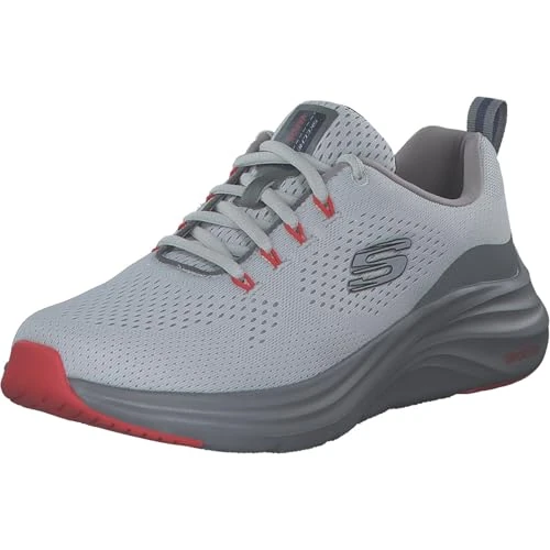 Offerta a tempo: Skechers Vapor LiteSneaker Uomo, Grigio Mesh Sintetico Arancione Trim, 47.5 EU - 40% da 79.95 € a 48.07 €