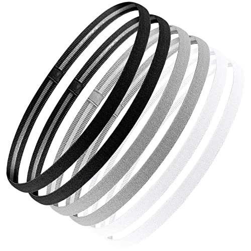 Offre limitée : 6 Pcs Bandeaux Cheveux Homme, Élastique Bandeau Cheveux Sport de 5.99 € à 5.99 € (0.00% de remise)