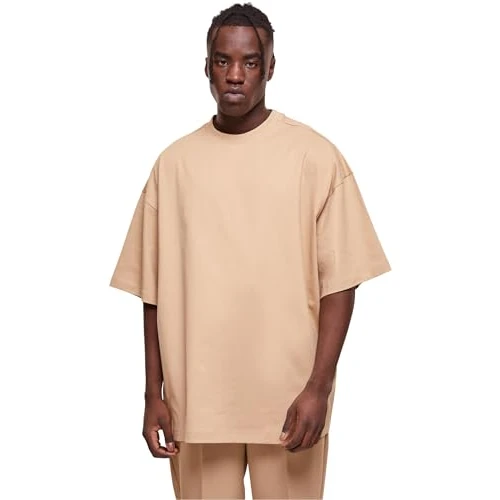 Urban Classics Huge Hombre Camiseta Negro Más Grande