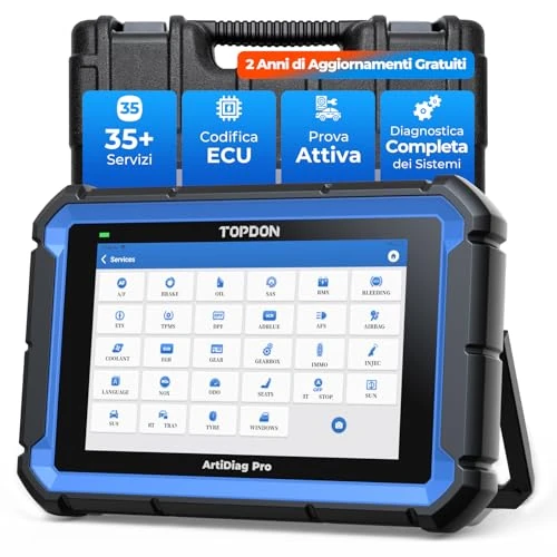 Oferta limitada: TOPDON AD Pro Diagnosis Coche Multimarca, OBD2 Diagnosis Bidireccional de 499.99 € a 499.99 € (ahorro 0.00%)