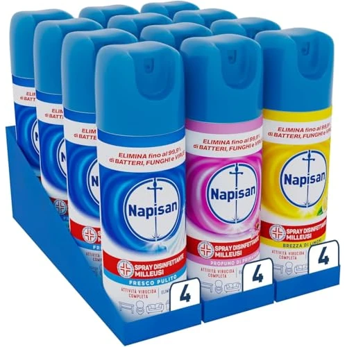 Napisan Disinf Milleusi Mix Case Spray 12 Pcs