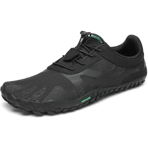 Oferta limitowana: SAGUARO Unisex buty minimalistyczne Fitness Jogging buty do wielu sportów siłownia szlak piesze wycieczki, wewnątrz i na zewnątrz, czarny, 43 EU z 156.36 zł na 156.36 zł (oszczędź 0.00%)