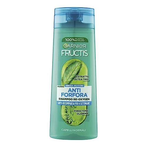Limitiertes Angebot: Garnier Fructis Anti-Schuppen-Shampoo, für normales Haar, feuchtigkeitsspendend und reinigend, mit Teebaum-Extrakt, Reoxygen, 250 ml von 5.68 EUR auf 5.19 EUR (Spare 9%)