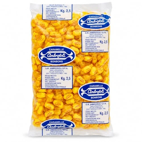 Offerta a tempo: Ambrosoli Caramelle Classiche al miele in sacchi da kg. 2,5 - 0.00% da 23.35 € a 23.35 €