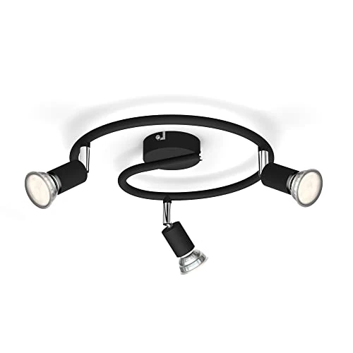 Limited-time offer: Philips Surfaced spot - Limbali - black - 3 lights - 3x50W from 21.80 GBP to 21.80 GBP (save 0%)