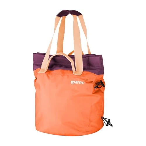 Offre limitée : Mares Seaside Beach Bag, Grand Sacs de Plage Femme 45x35 cm, Corail de 32.30 € à 20.97 € (35% de remise)